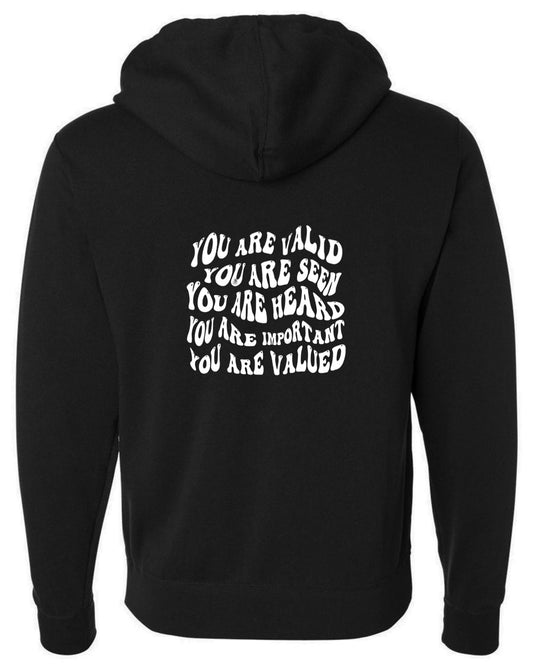Graffiti Affirmation Hoodie
